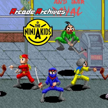 Arcade Archives THE NINJA KIDS cover art