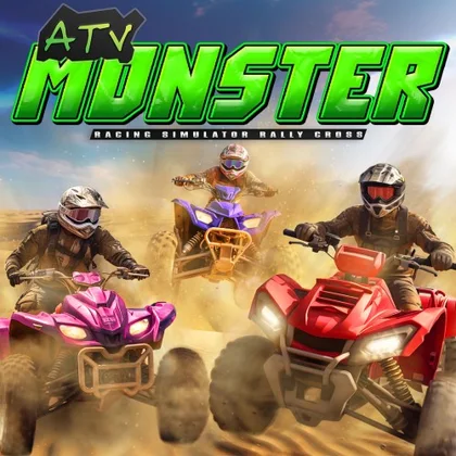 ATV Monster Racing Simulator Rally Cross cover art