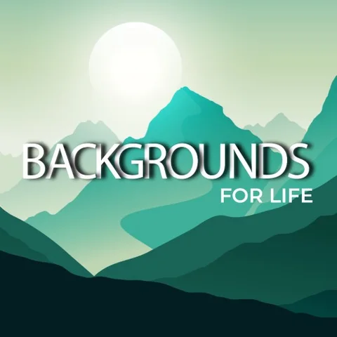 Backgrounds for life cover art