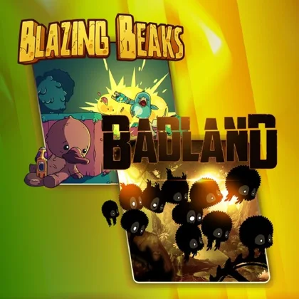 Blazing Beaks + Badland Game of the Year Edition cover art