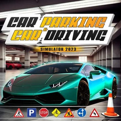 Car Parking & Car Driving Simulator 2023 cover art