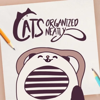 Cats Organized Neatly cover art