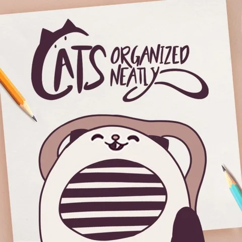 Cats Organized Neatly cover art