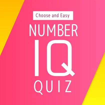 Choose and Easy NUMBER IQ QUIZ cover art