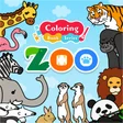 Coloring book series Zoo cover art