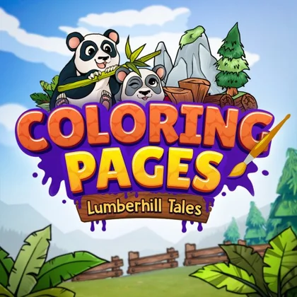 Coloring Pages: Lumberhill Tales cover art