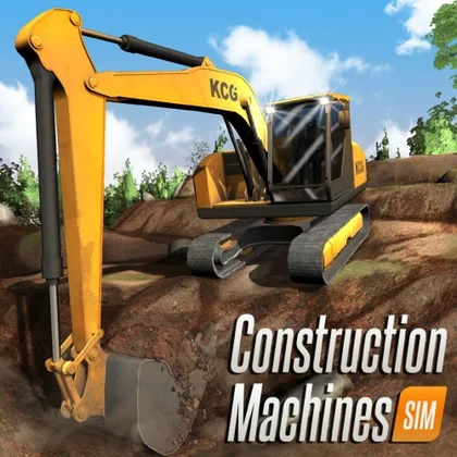 Construction Machines SIM: Bridges, buildings and constructor trucks simulator cover art