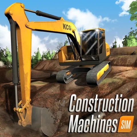 Construction Machines SIM: Bridges, buildings and constructor trucks simulator cover art