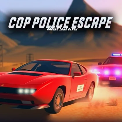 Cop Police Escape Racing Zone Clash cover art