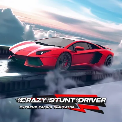 Crazy Stunt Driver: Extreme Racing Simulator cover art