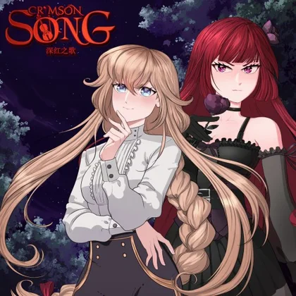 Crimson Song - Yuri Visual Novel cover art
