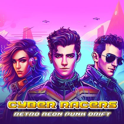 Cyber Racers: Retro Neon Punk Drift cover art