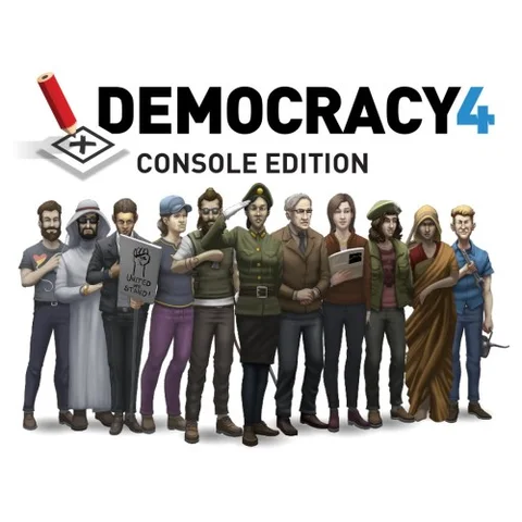 Democracy 4: Console Edition cover art