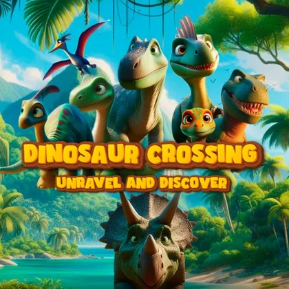 Dinosaur Crossing: Unravel and Discover cover art