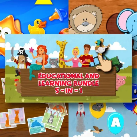 Educational and Learning Bundle - 5 in 1 cover art