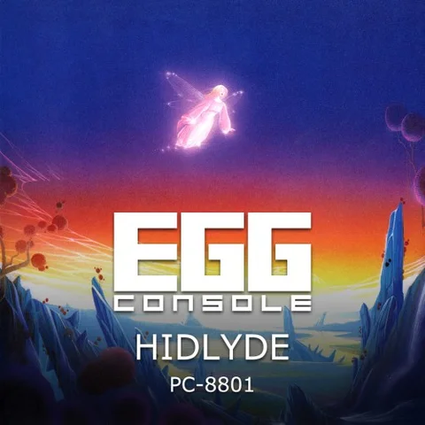 EGGCONSOLE HYDLIDE PC-8801 cover art