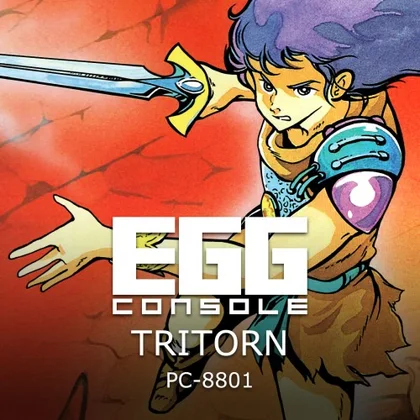 EGGCONSOLE TRITORN PC-8801 cover art