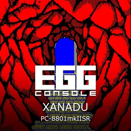 EGGCONSOLE XANADU PC-8801 PC-8801mkIISR cover art