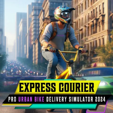 Express Courier Pro: Urban Bike Delivery Simulator 2024! cover art