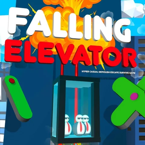 Falling Elevator - Hyper Casual Demolish Escape Survival Game cover art