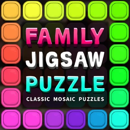Family Jigsaw Puzzle: Classic Mosaic Puzzles cover art