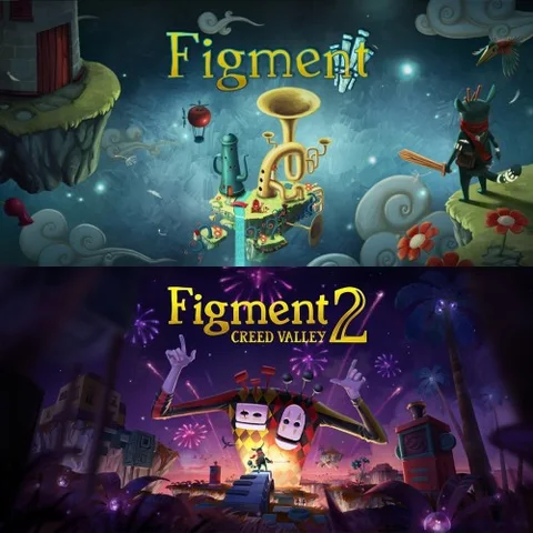 Figment 1 + Figment 2 cover art