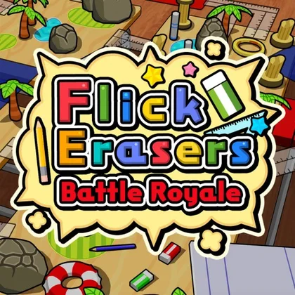Flick Erasers Battle Royale cover art