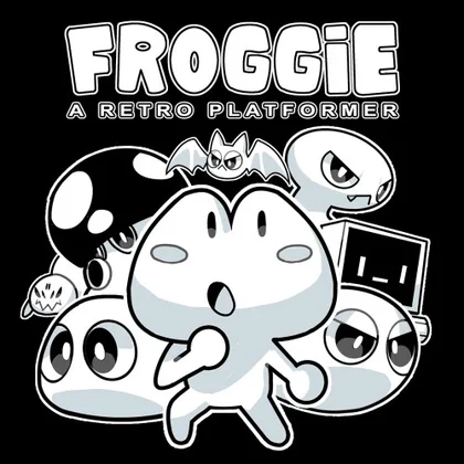 Froggie - A Retro Platformer cover art