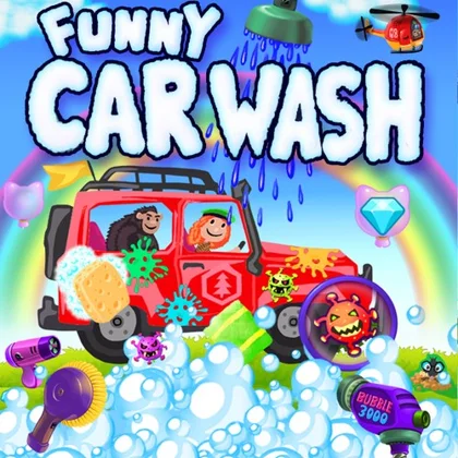 Funny Car Wash - Trucks & Cars Carwash RPG Game Garage for Kids & Toddlers cover art