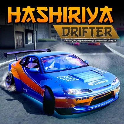 Hashiriya Drifter-Car Racing,Drift,Drag Online Multiplayer Simulator Games Driving Sim. cover art