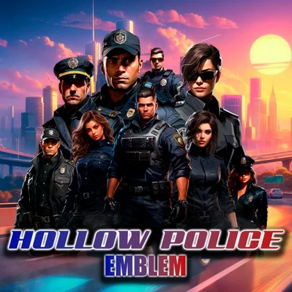 Hollow Police Emblem: The Visual Novel cover art