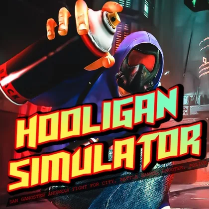 Hooligan Simulator - San Gangster Andreas Fight for City, Battle Gangs, Shooter, Police cover art
