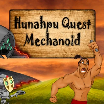 Hunahpu Quest. Mechanoid cover art