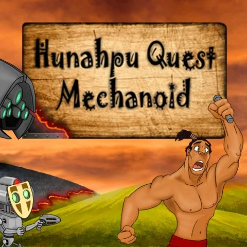 Hunahpu Quest. Mechanoid cover art