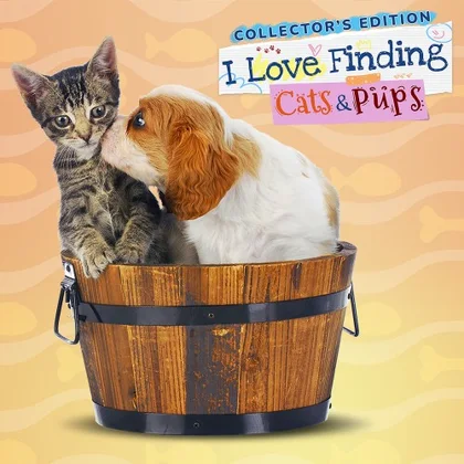 I Love Finding Cats and Pups Collector's Edition cover art