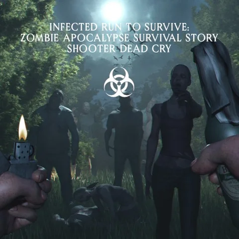 Infected run to Survive: Zombie Apocalypse Survival Story Shooter Dead Cry cover art