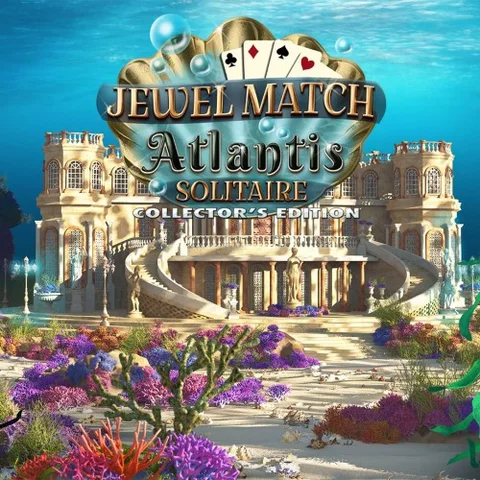 Jewel Match Atlantis Solitaire Collector's Edition cover art