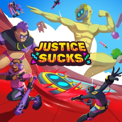 JUSTICE SUCKS cover art
