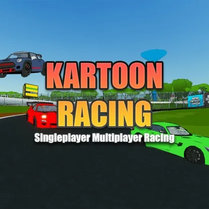 Kartoon Racing: Singleplayer Multiplayer Racing cover art