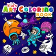 Kid's Art Coloring Book cover art