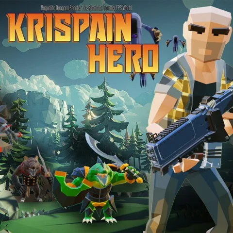 Krispain Hero:Roguelite Dungeon Shooter Fire Simulator Counter FPS World cover art