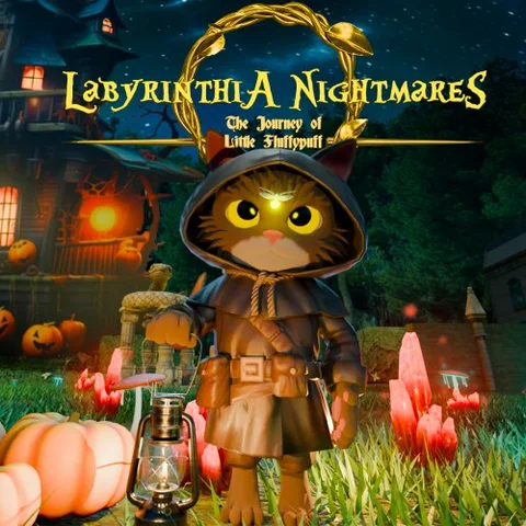 Labyrinthia Nightmares: THE JOURNEY OF LITTLE FLUFFYPUFF cover art