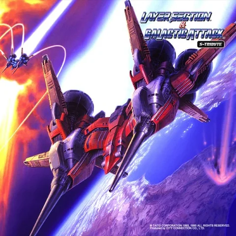 Layer Section & Galactic Attack S-Tribute cover art