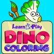 Learn & Play: Dino Coloring cover art