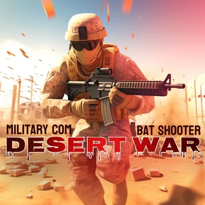 Military Combat Shooter Desert War cover art