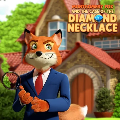 Montgomery Fox And The Case Of The Diamond Necklace cover art