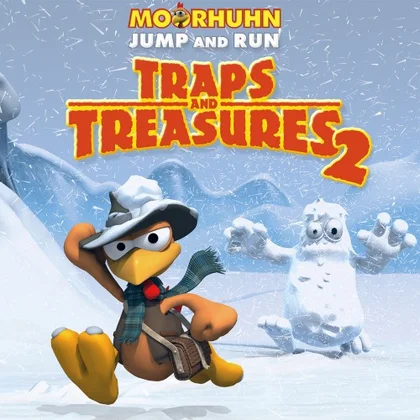 Moorhuhn Jump and Run 'Traps and Treasures 2' cover art