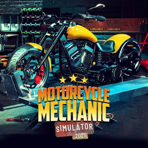 Motorcycle Mechanic Simulator 2021 cover art