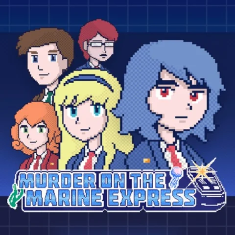 Murder on the Marine Express cover art