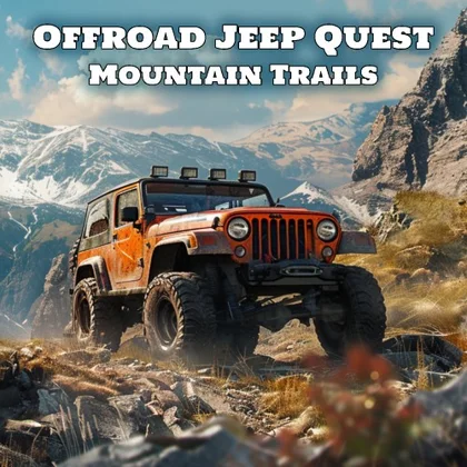 Offroad Jeep Quest: Mountain Trails cover art